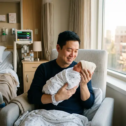 Heartwarming First Time Father Experience | Newborn Baby Bonding