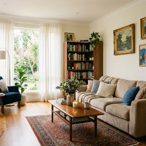 Cozy Living Room Furniture & Decor | Elegant Interior Design