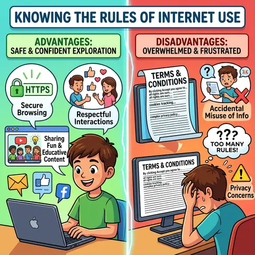Advantages and Disadvantages of Internet Use Rules