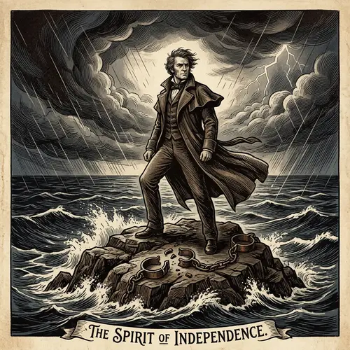 Martí's Ideals: Abstract Visual Representation of Freedom and Independence