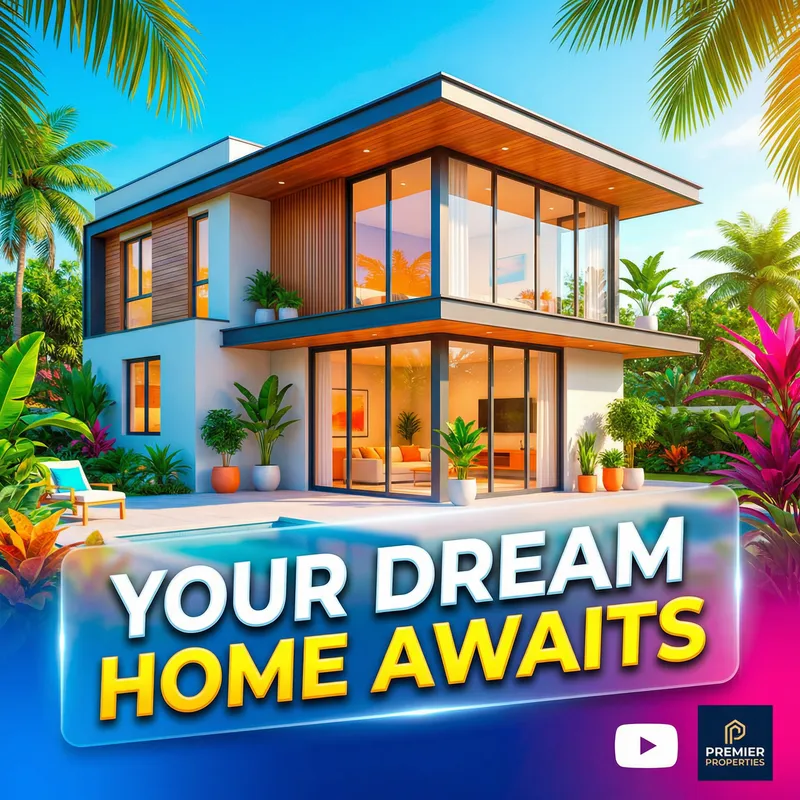 Your Dream Home Awaits - Modern Property Ad