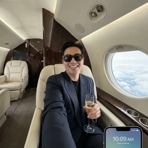 Luxury Private Jet Experience Captured in Style