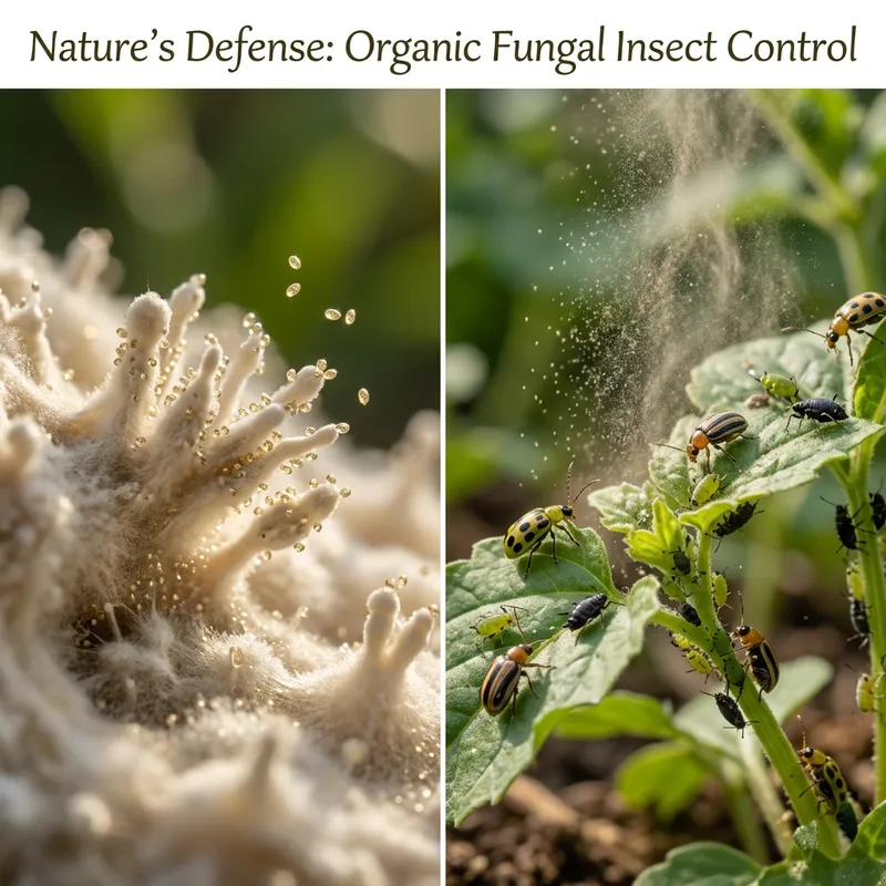 Fungal Insect Control: Organic Rich Visual Display Fungal Insect Control: Organic Rich Visual Display