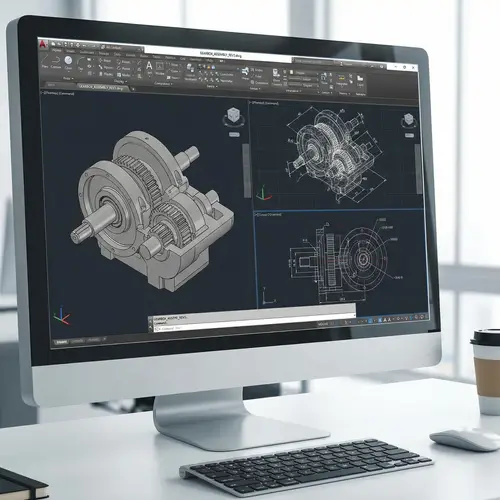 AutoCAD 3D Design: Mechanical Part Precision & Accuracy