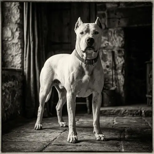Majestic Dogo Argentino - Powerful Physique & Intense Gaze