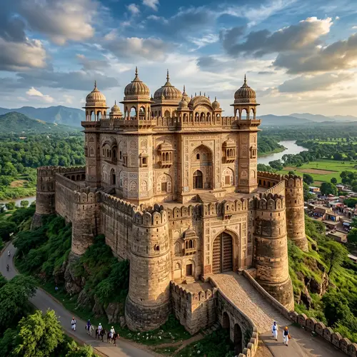 Majestic 18th Century Sikh Castle