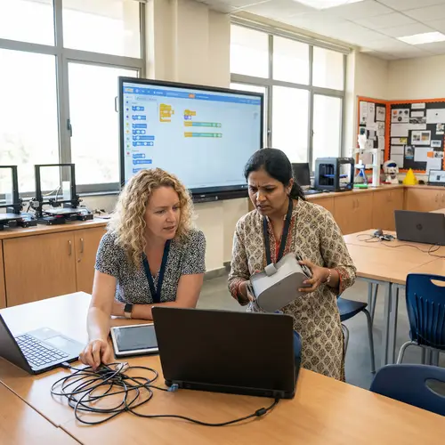 School Teachers Embrace IT Technologies in Class