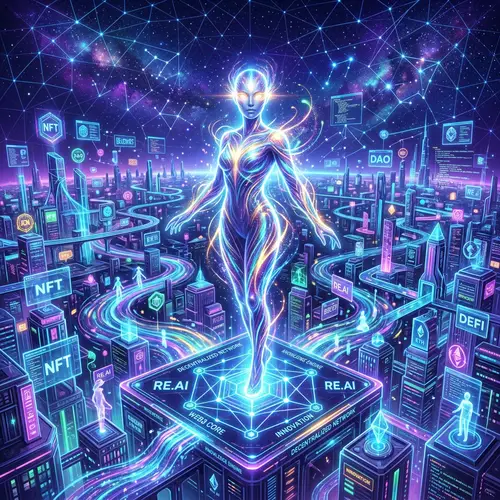 Re.ai in Web3: Intelligent Being Amidst Futuristic Digital Landscape