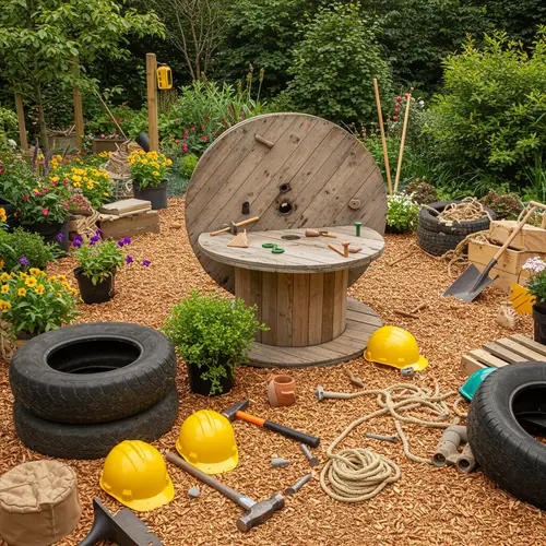 Kids' Play Space: Fun with Wood & Tools