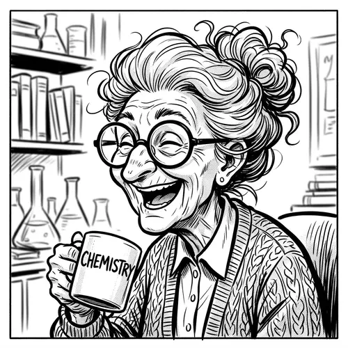 Beautiful Black and White Comic Caricature Art