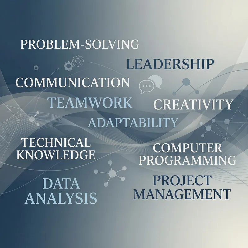 LinkedIn Skills Background Image | Visual Representation of Professional Skills LinkedIn Skills Background Image | Visual Representation of Professional Skills