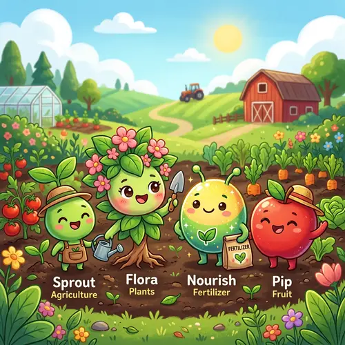 Cute Agriculture Mascots for Your Farm