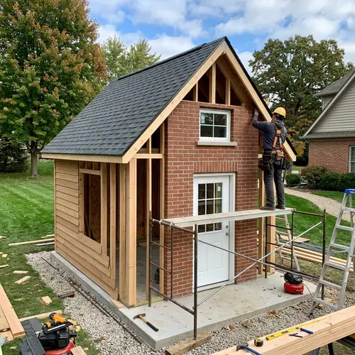 10'x12' Shed Plans with Concrete Foundation