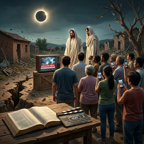 Breaking News: A Spiritual Awakening Amid Chaos