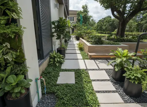 Biophilic Outdoor Garden Photography