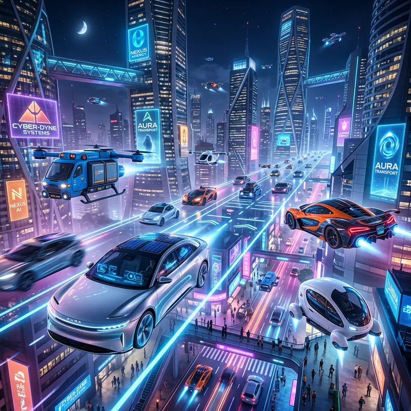Futuristic Cars: A Glimpse into Tomorrow's Cityscape