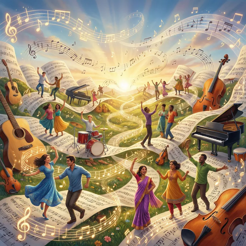 Music Everywhere: Harmonious Blend of Cultures and Melodies