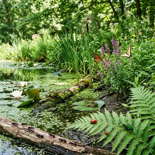 Insect Community Around Pond: Diversity of Species