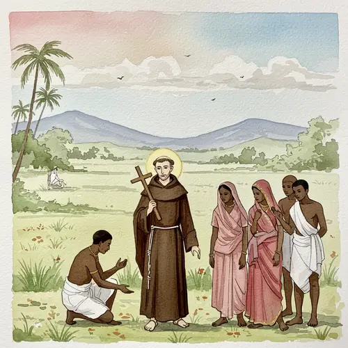 San Francisco Javier as a Missionary in India