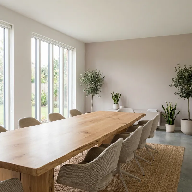 Elegant Minimalist Meeting Room Design