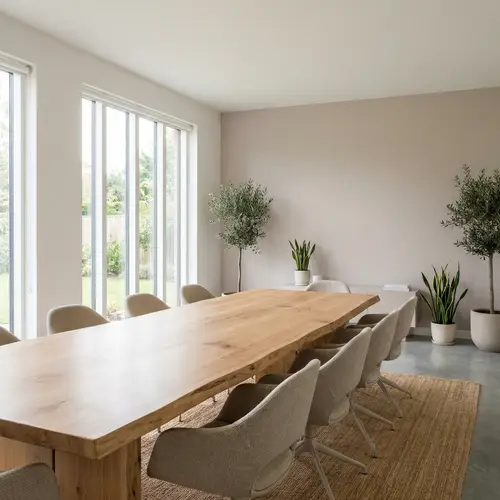 Elegant Minimalist Meeting Room Design