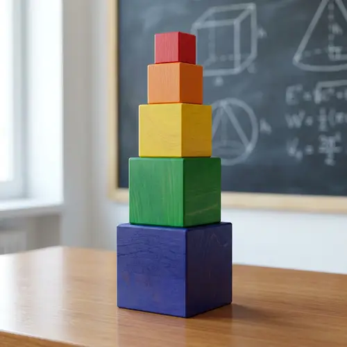 Tower of Cubes: Understanding Dimensional Hierarchy