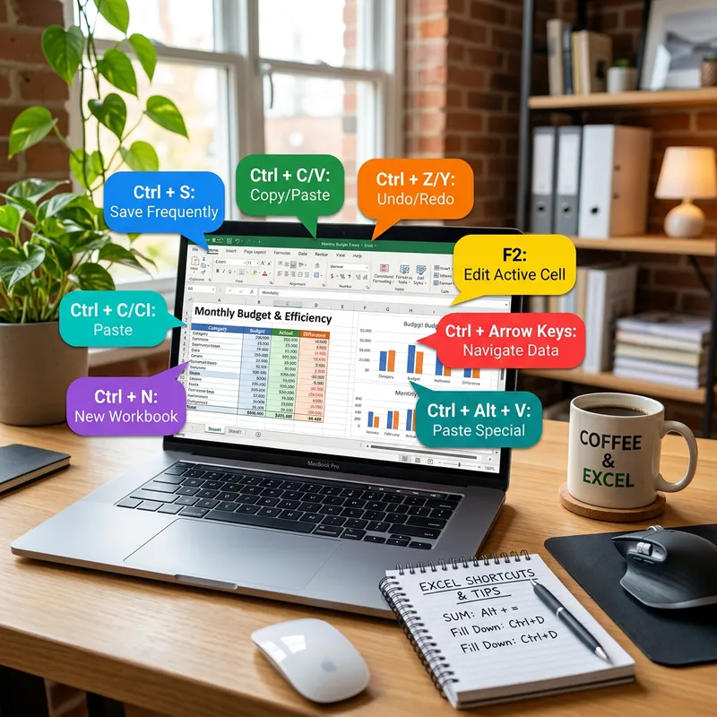 Master Excel with Latest Shortcuts for Fast & Efficient Work | Boost Productivity Tips