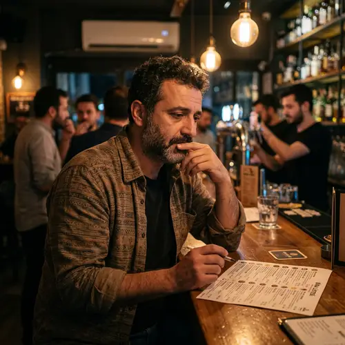 Intricate Beer Menu Causes Emotional Confusion at the Bar