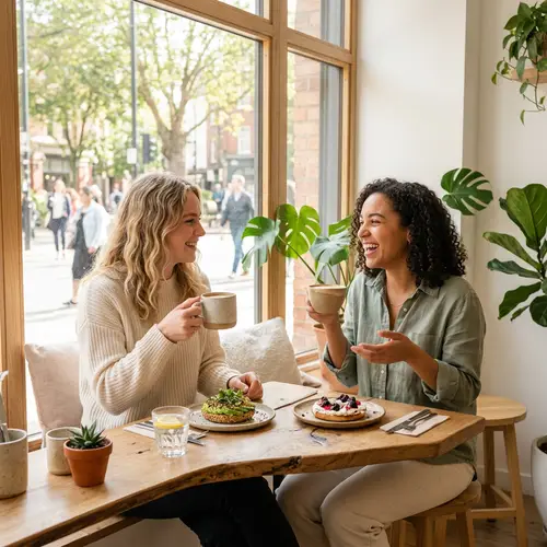 Morning Joy: Coffee & Bagels at Urban Café