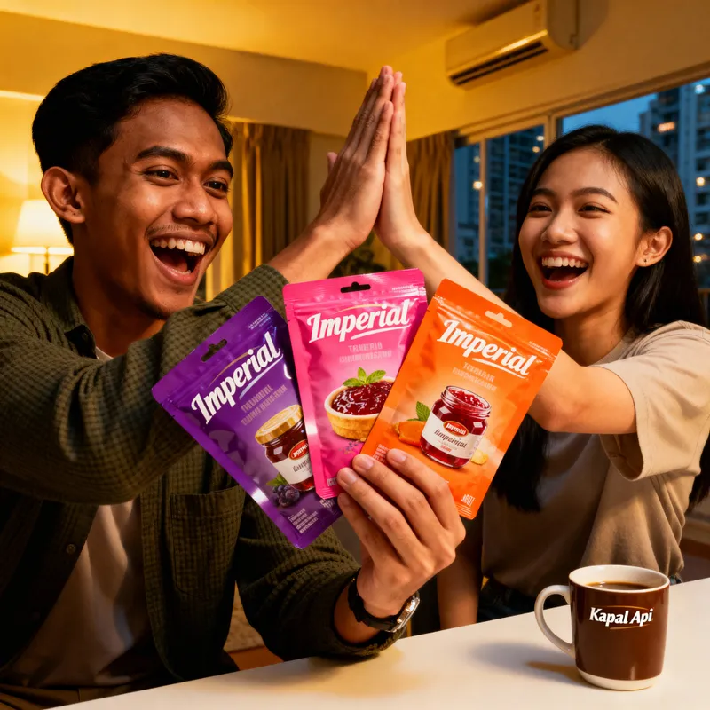 Joyful Roommates Enjoying Imperial Jam Packs