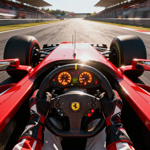 F! Racing Game Cockpit POV Experience