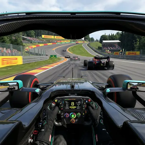 F! Racing Game Cockpit POV Experience