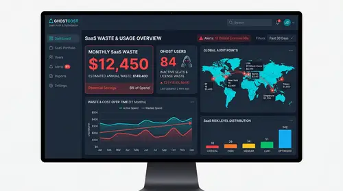 GhostCost Dashboard: Monitor Your SaaS Audit Effectively
