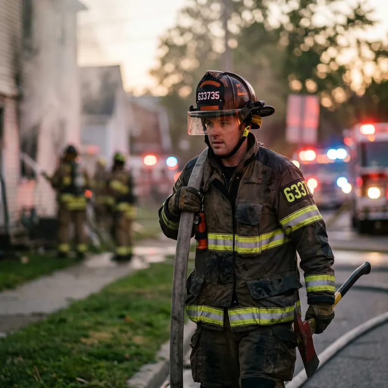 Experienced Fire Fighter - 10 Years of Expertise