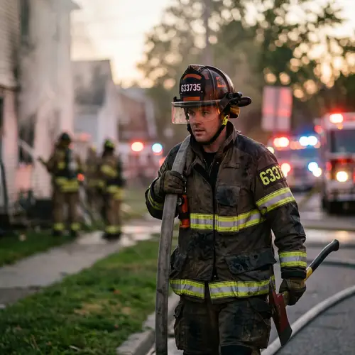 Experienced Fire Fighter - 10 Years of Expertise