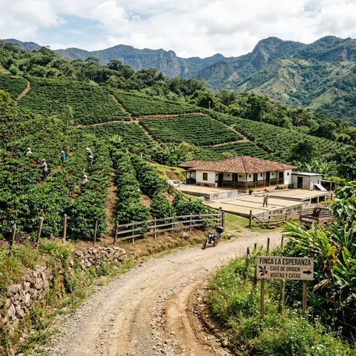 Explore Our Coffee Farm and Scenic Road