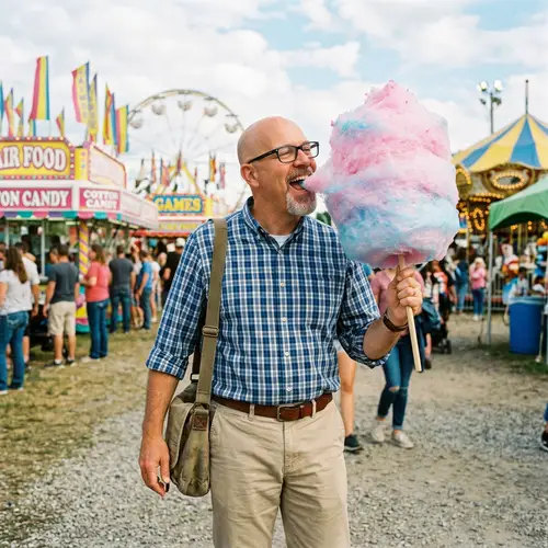 Walter White Breaking Bad Cotton Candy | Fan Art