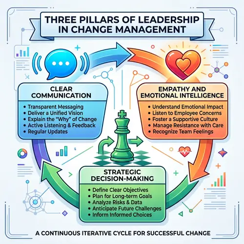 Leadership in Change Management Infographic