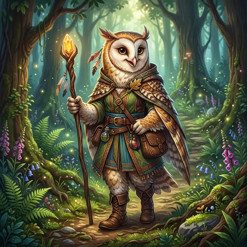 Bird Like Character - Unique Design Ideas