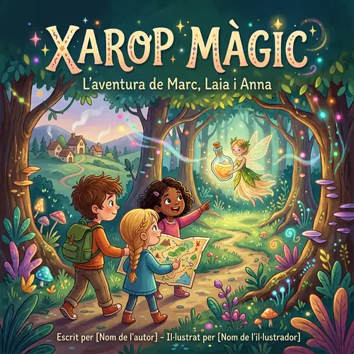 Enchanted Forest Children's Story: Xarop Màgic and Healing Fairy