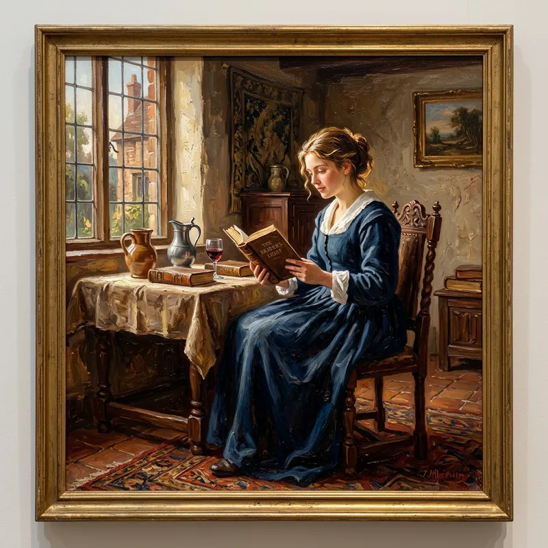 Museum-Quality Traditional Oil Painting