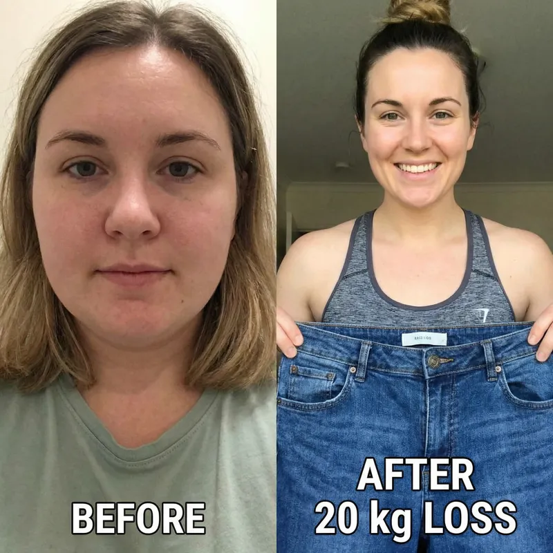 What I Would Look Like After Losing 20 Kg