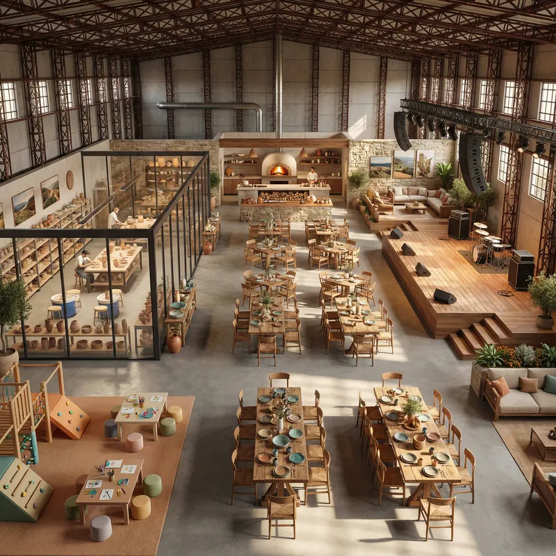 Transforming Crimea's Best Restaurant and Workshop Complex