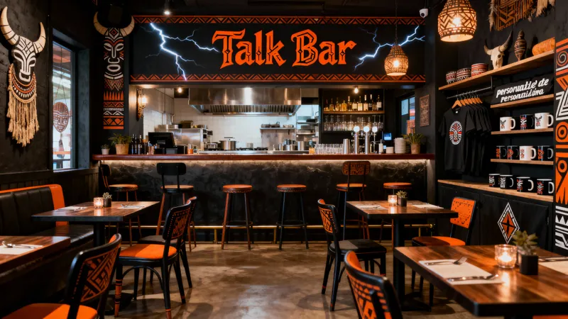 The Talk Bar: Unique Bar and Custom Merch
