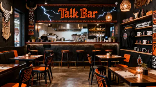 The Talk Bar: Unique Bar and Custom Merch
