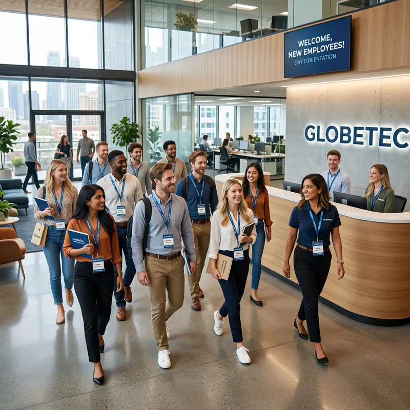 Welcoming New Employees to Our Company