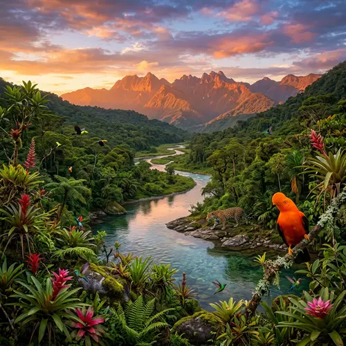 Colombia's Biodiversity in Andes Mountains | Tranquil Wilderness