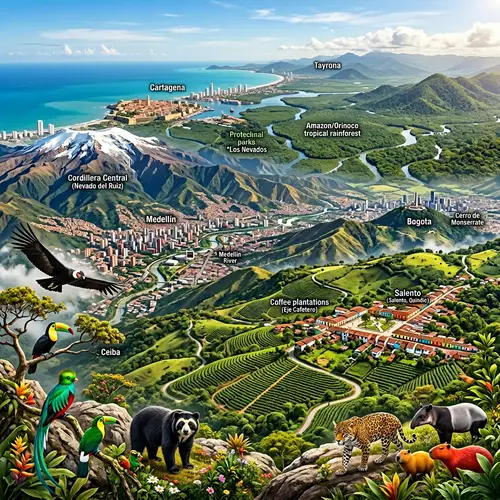 Colombia: Diverse Topography and Vibrant Culture