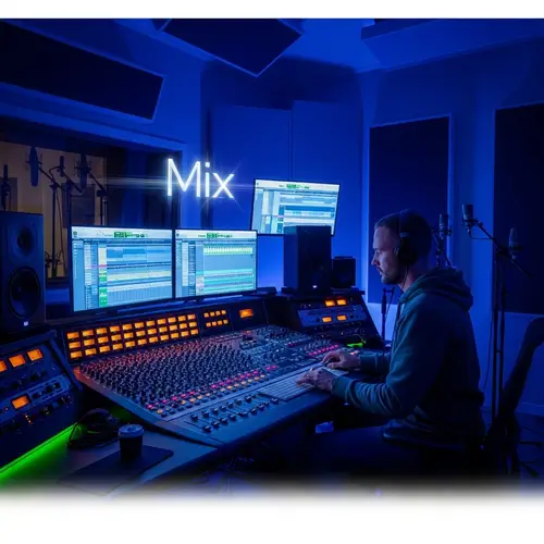 High-Tech HD Recording Studio with Mixing