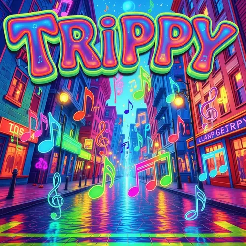 Trippy: Music Notes Dancing in the Streets